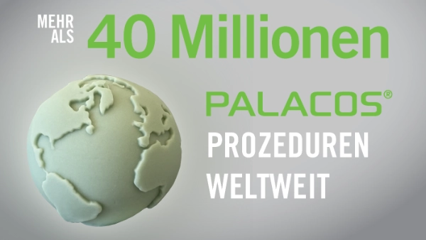 Mehr als 40 Millionen PALACOS Prozeduren Weltweit