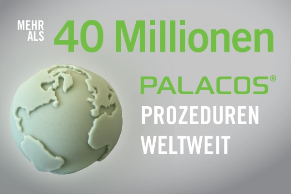 40 Millionen PALACOS Prozeduren Weltweit